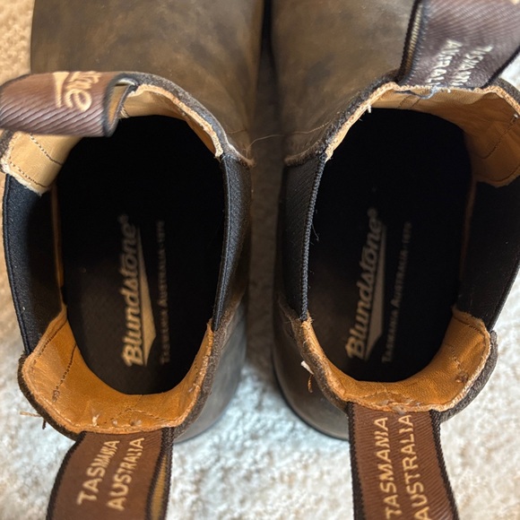 Blundstone 1351 Womens Rustic Brown Chelsea Leather Boots US 8.5 - Picture 5 of 8